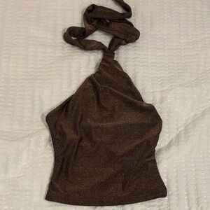 Peppermayo Shimmering Brown Camisole